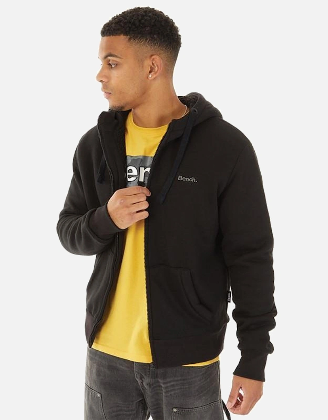 Mens Baraz Zip Up Hoodie, 2 of 1