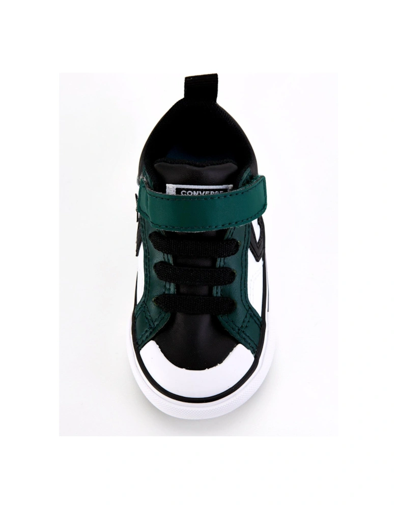 Infant Sport Lux Pro Blaze Strap Trainers - Green/White/Black