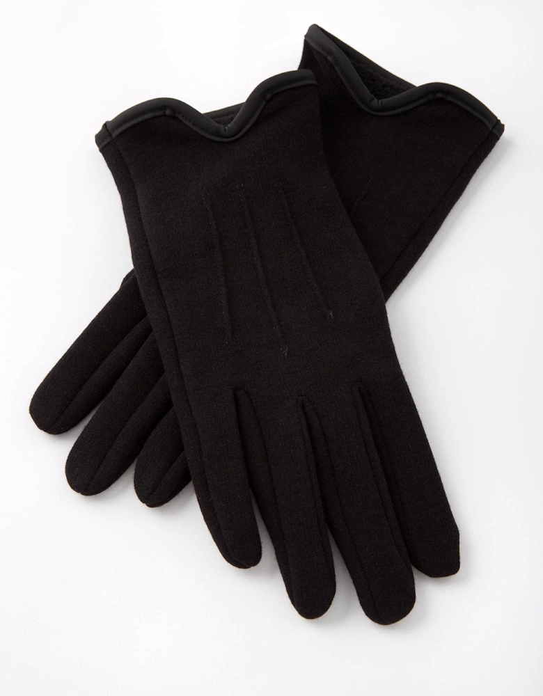 Warm Lining Seam Detail Gloves