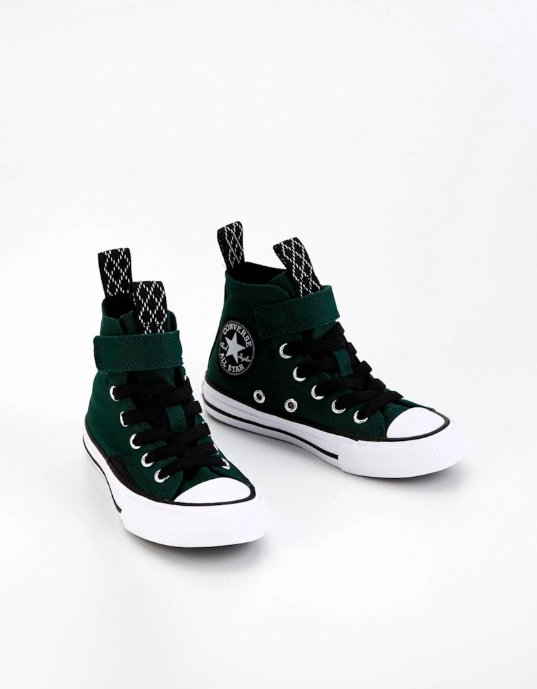 Kids Sport Lux Chuck Taylor All Star 1V Trainers - Green