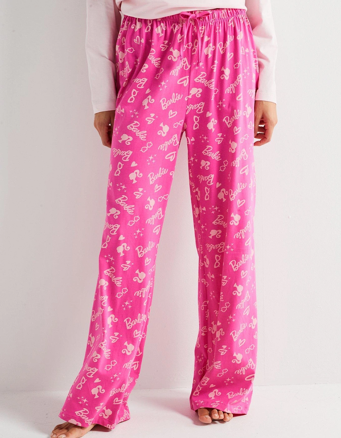 Logo Long Sleeve Pyjamas - Pink