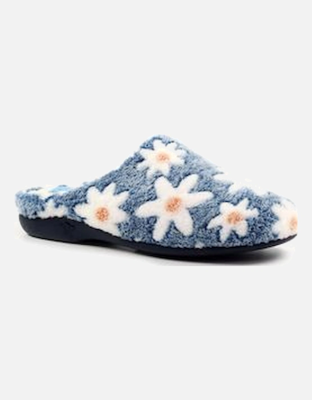 Plumeria Ladies Blue Mule Slipper KLA232, 4 of 3