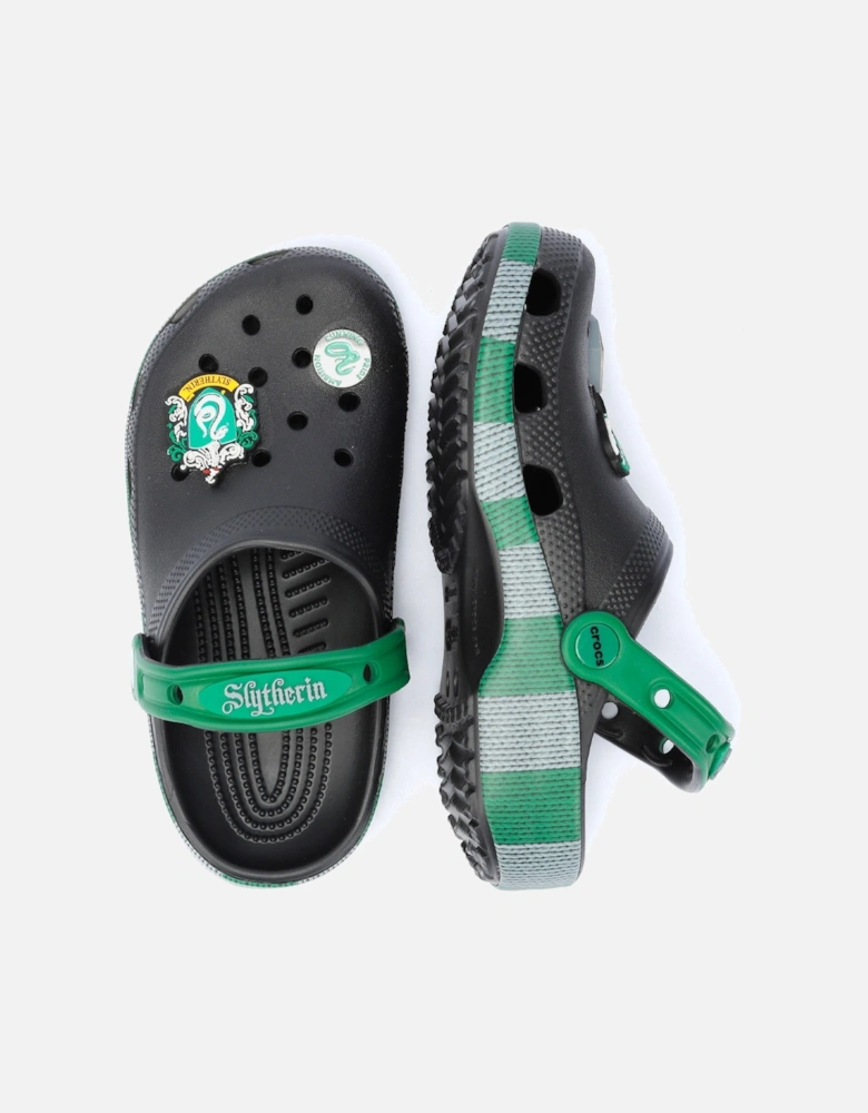 Slytherin Classic Kid's Green Clogs