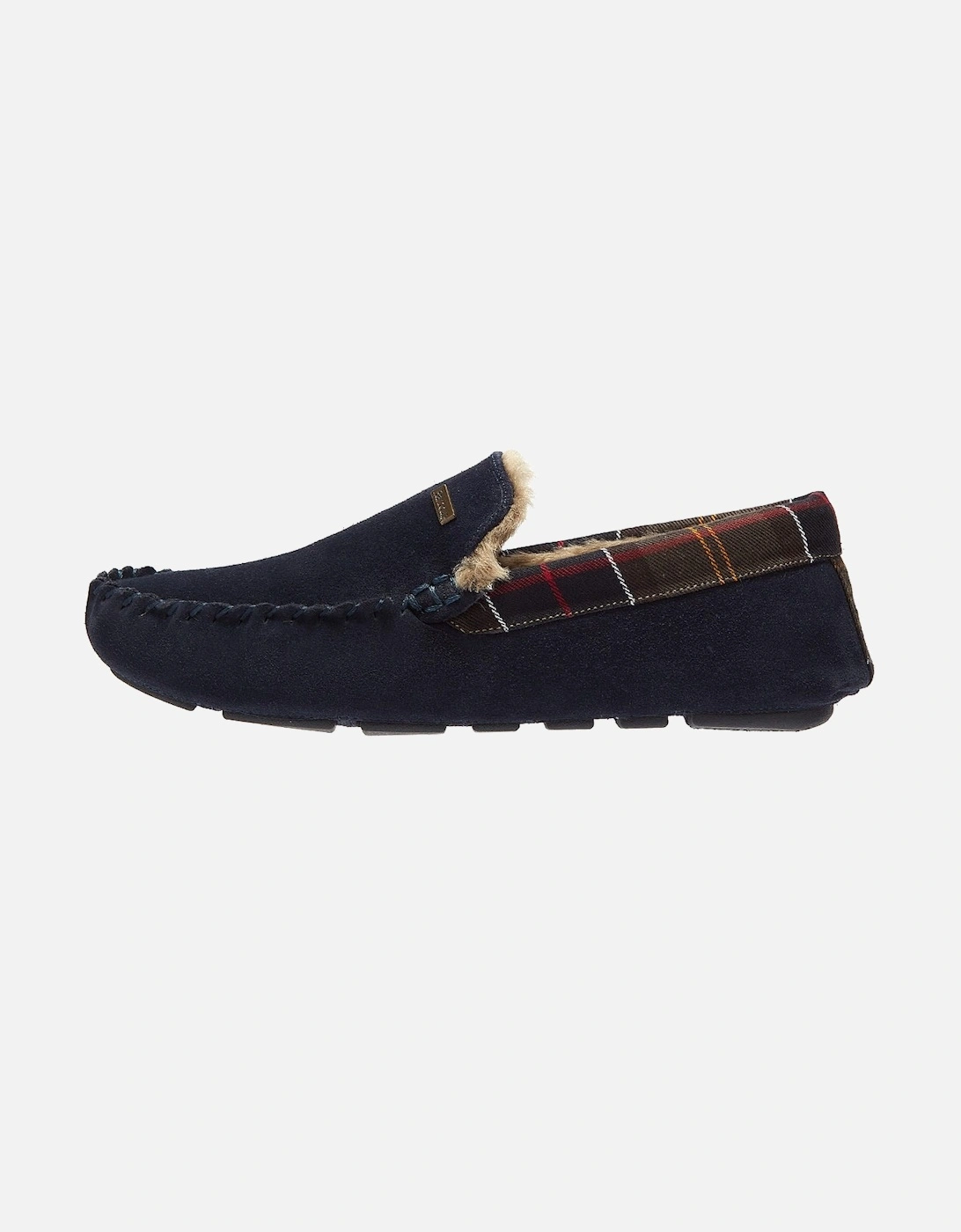 Mens Navy Monty Slippers