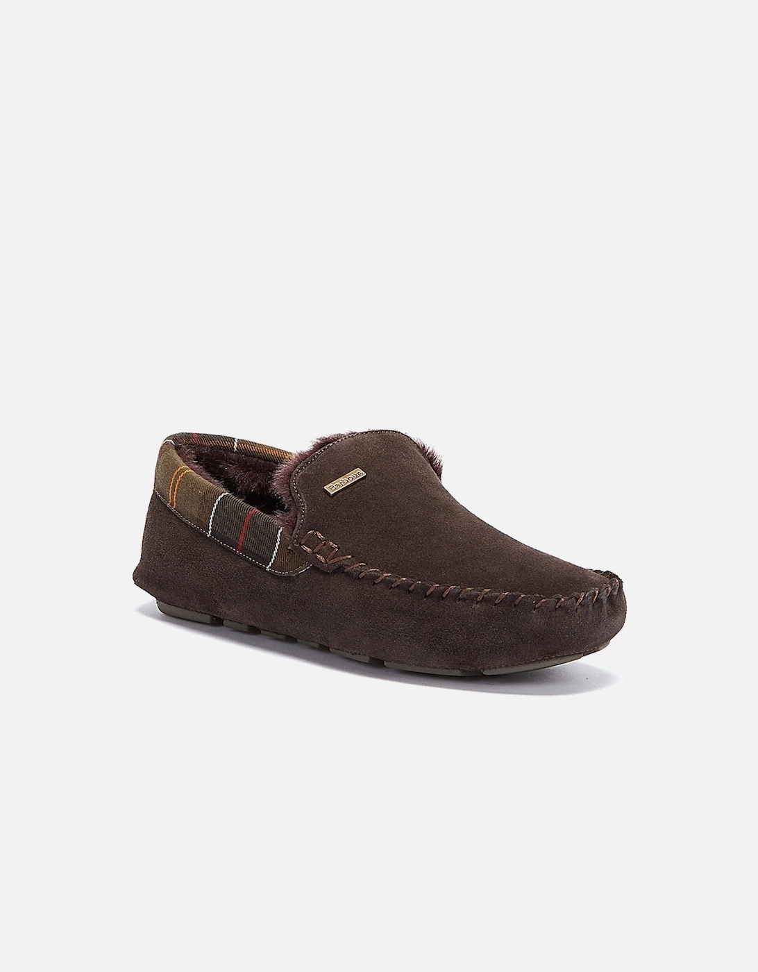 Mens Brown Monty Slippers