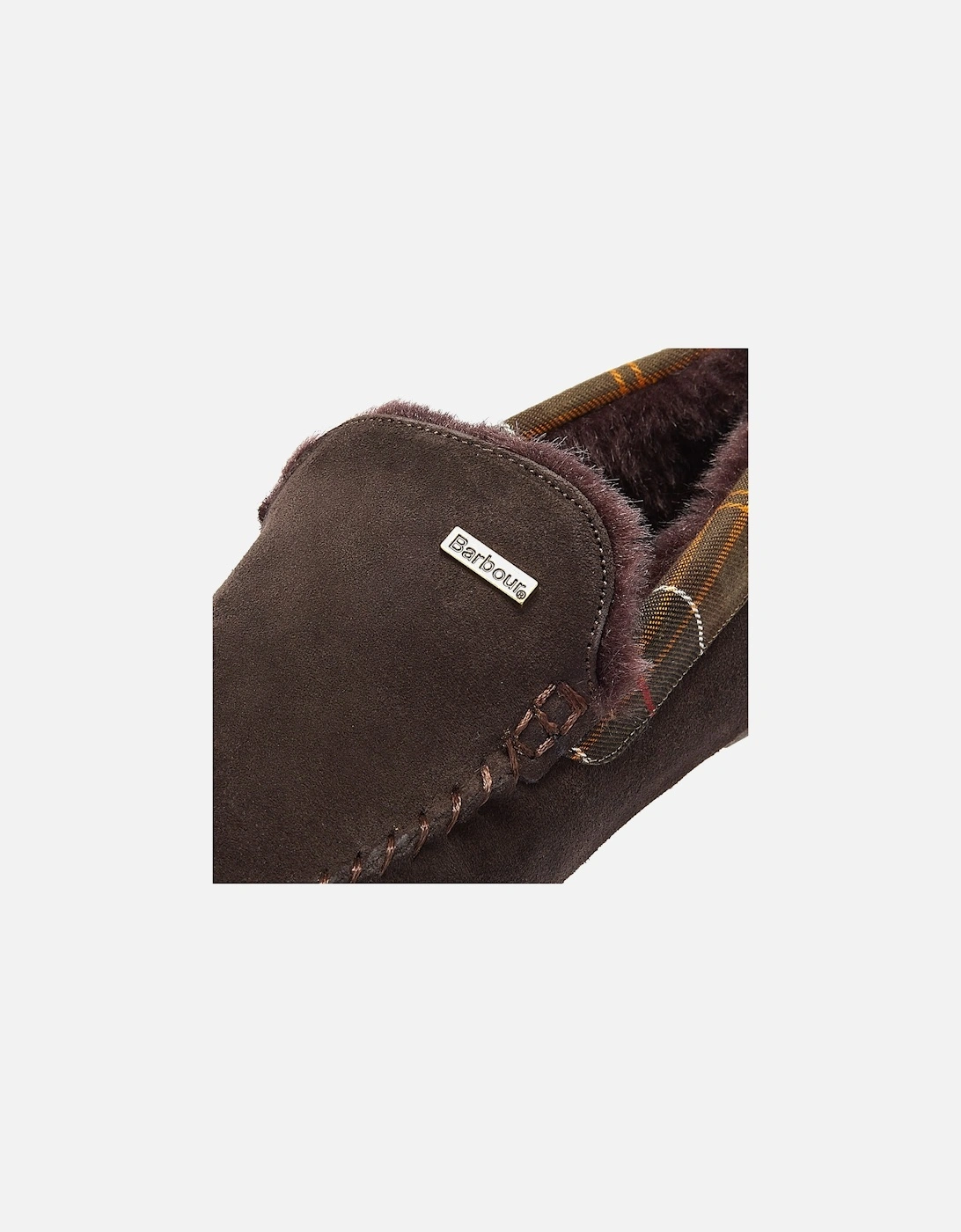 Mens Brown Monty Slippers