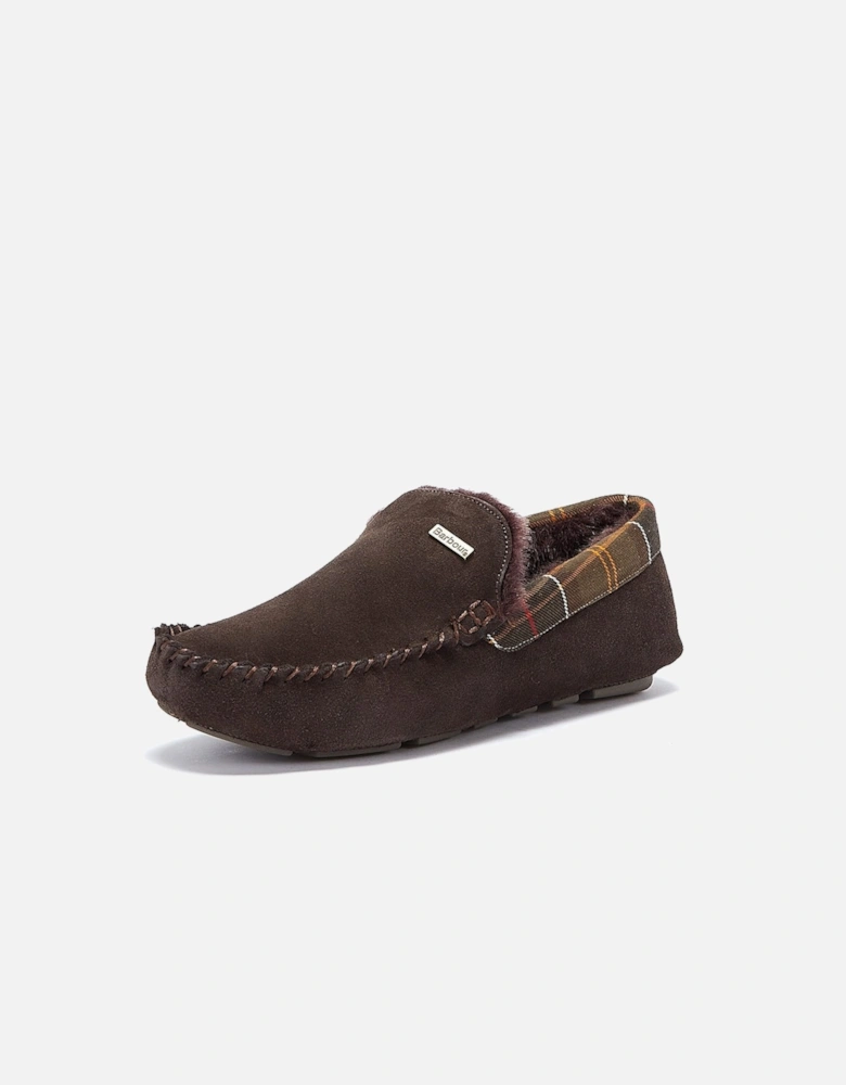 Mens Brown Monty Slippers