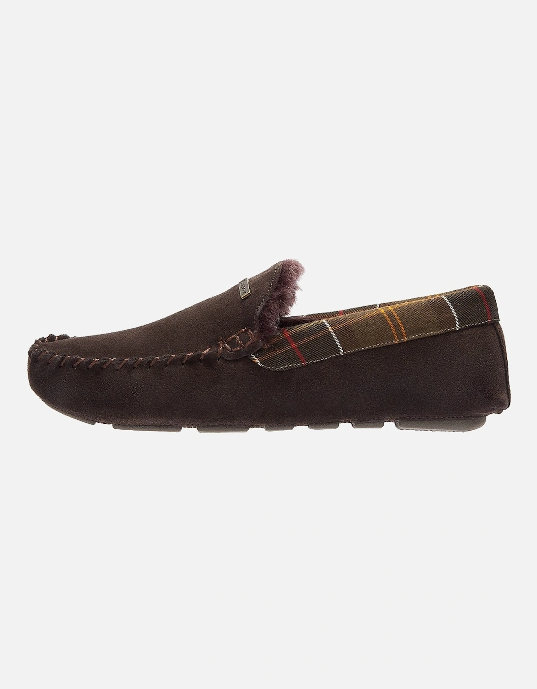 Mens Brown Monty Slippers