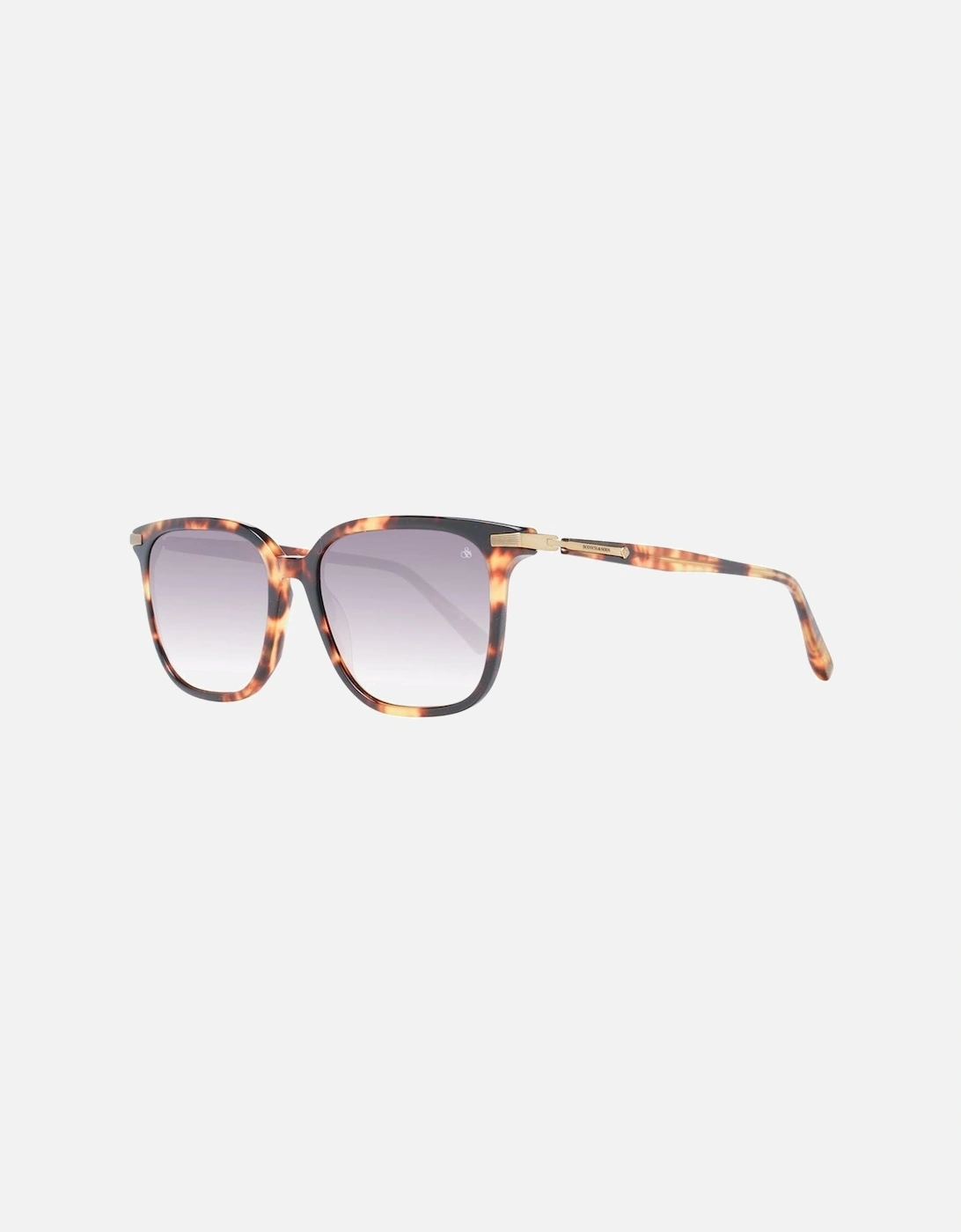 Brown Square Sunglasses with Gradient Lenses - Category 2 Women, 4 of 3