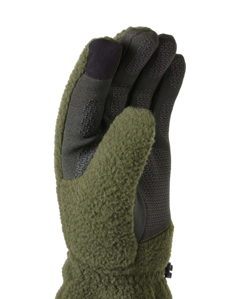 Hoveton Fleece Glove Olive