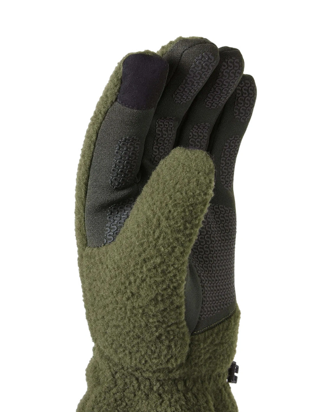 Hoveton Fleece Glove Olive