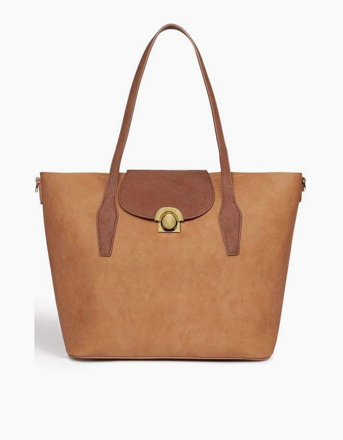 Labante London Women's Maple Brown Vegan Leather Tote Bag