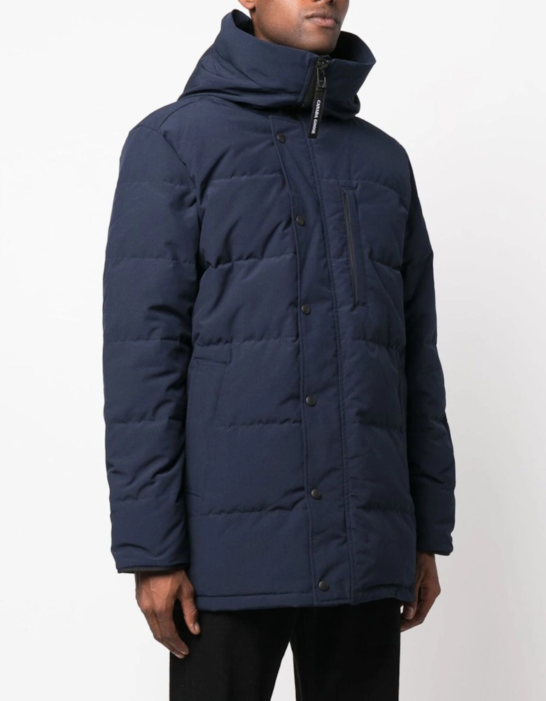 Carson Parka Coat in Atlantic Navy