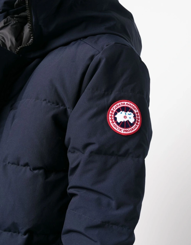 Carson Parka Coat in Atlantic Navy