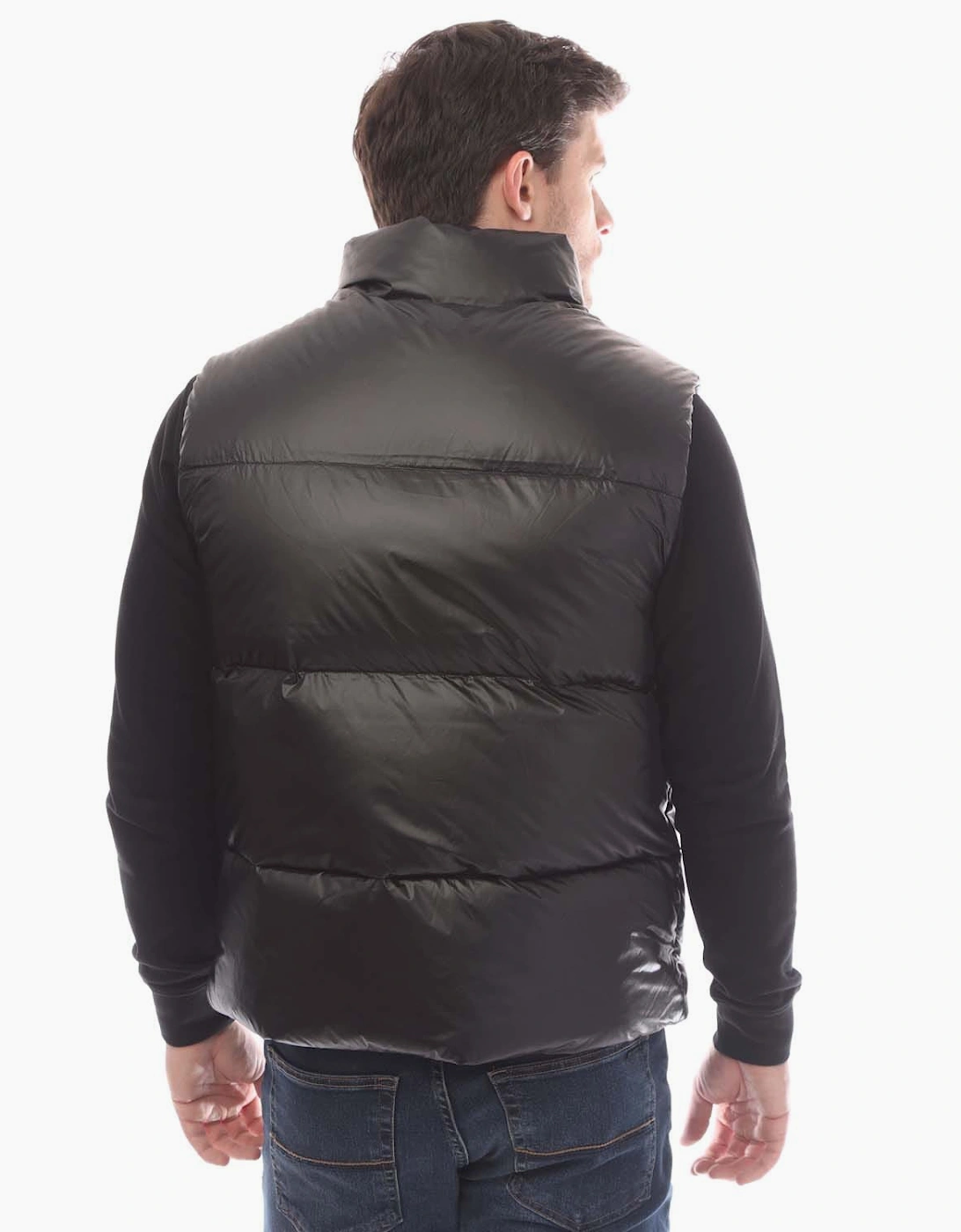Belstaff Men's Black Down Filled Ripstop Resolve Gilet - : Regular/34 Xs