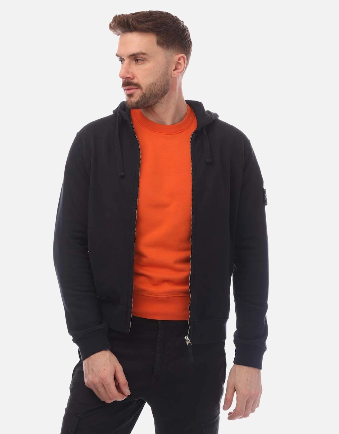 Compass Badge Full-Zip Hoodie, 9 of 8