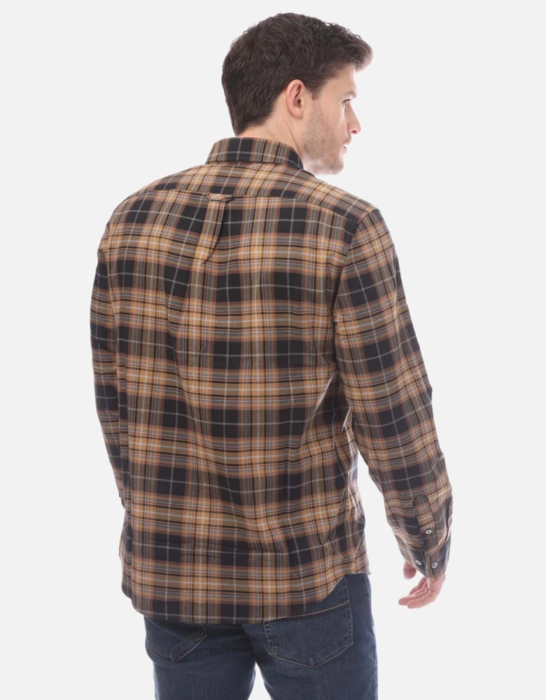 Longton Plaid Cotton Scale Shirt