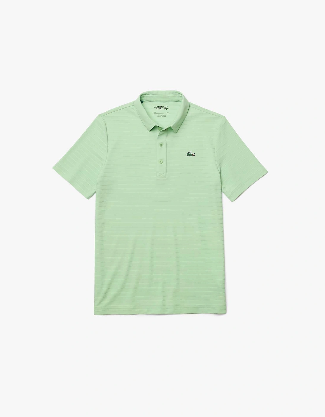 Textured Breathable Golf Polo Shirt