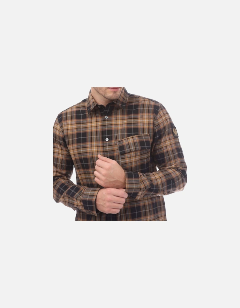 Longton Plaid Cotton Scale Shirt