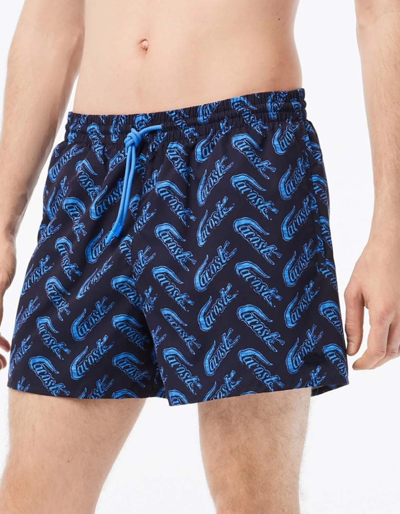 Logo Print Recycled Swim Shorts