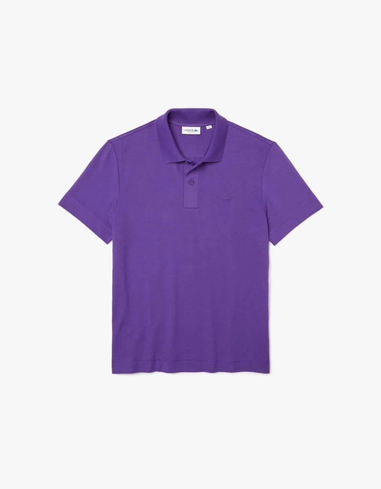 Regular Fit Light Breathable Piqué Polo Shirt