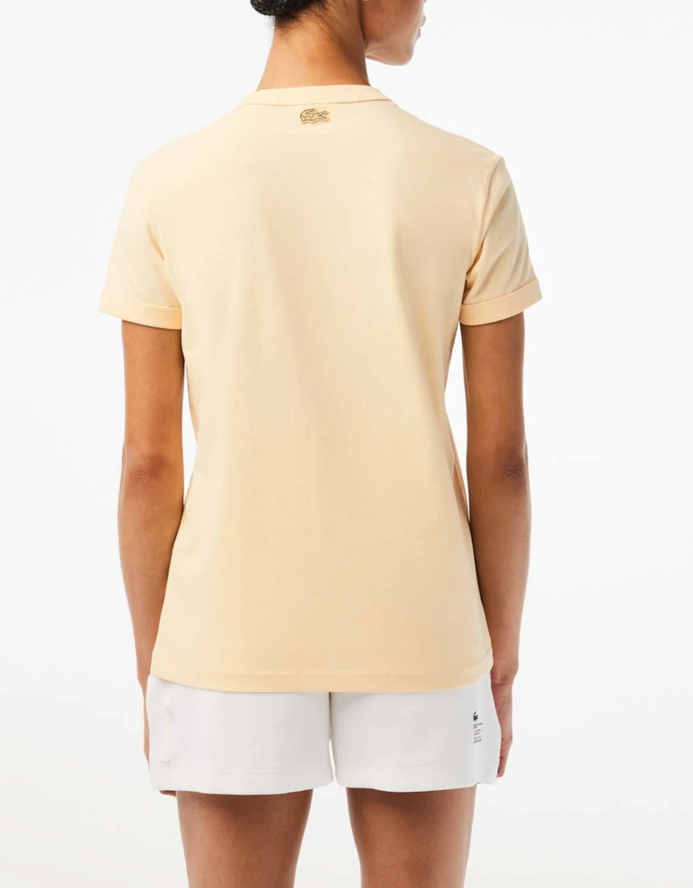 Slim Fit Organic Cotton Jersey T-Shirt