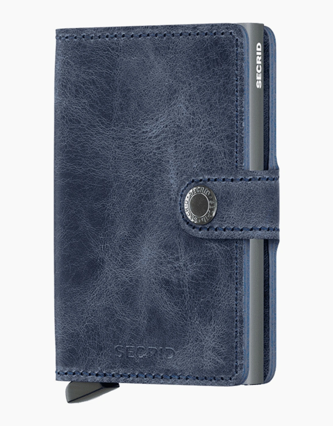 Secrid Mini Wallet Vintage Leather - Blue
