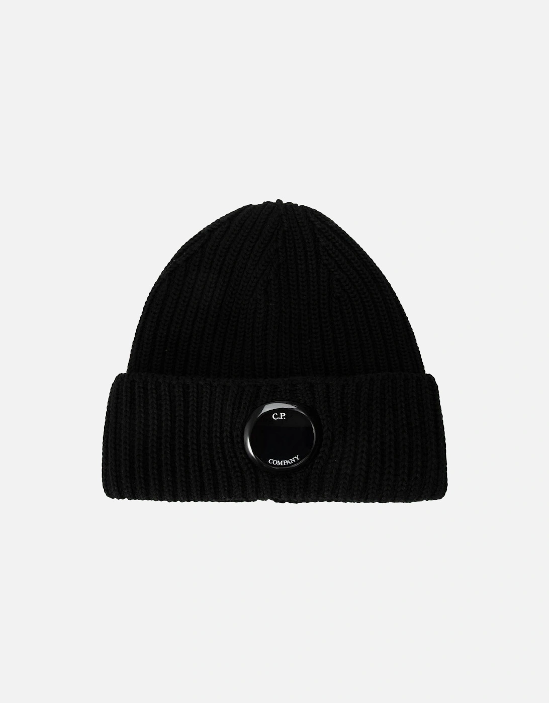 Lens Wool Beanie Black, 2 of 1