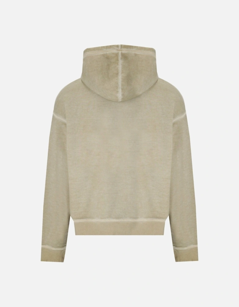 Cipro Fit Small Logo Mastic Beige Hoodie