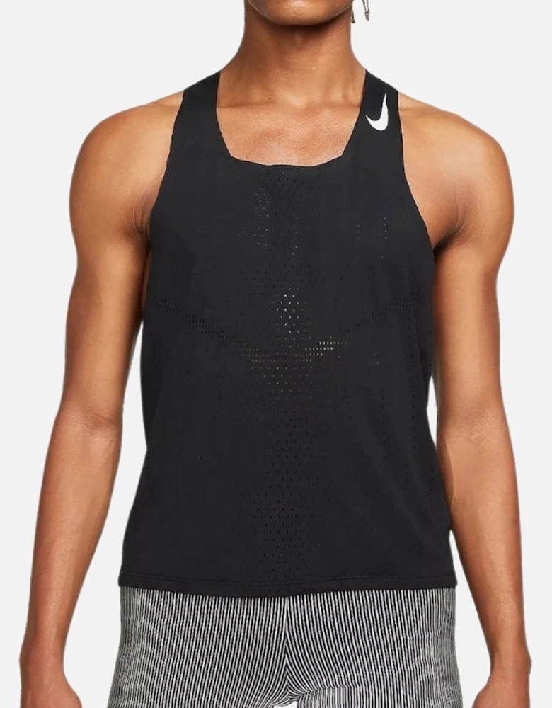 Dri-Fit Breathable Black Running Vest