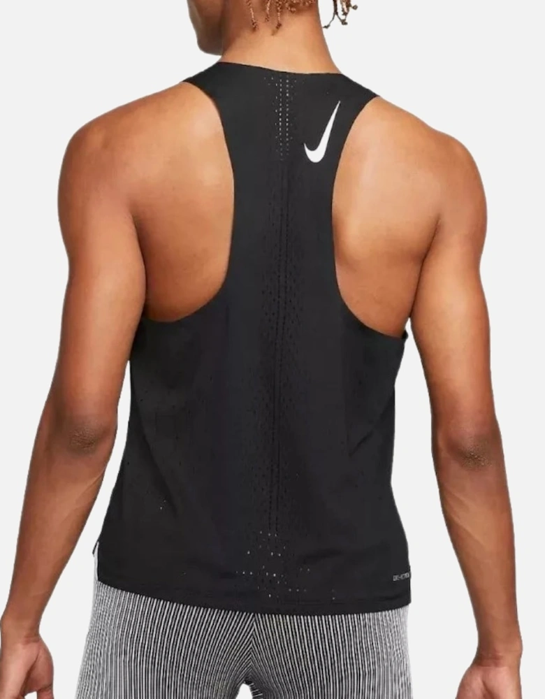 Dri-Fit Breathable Black Running Vest