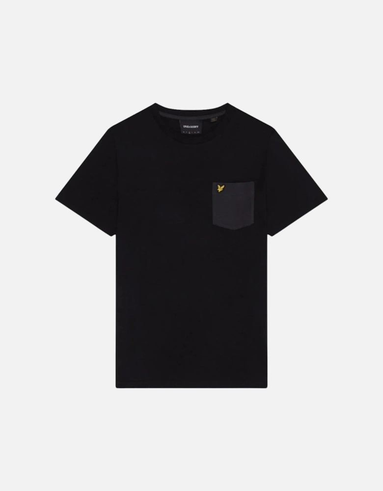 Lyle & Scott Tonal Pocket Bristol Black T-Shirt