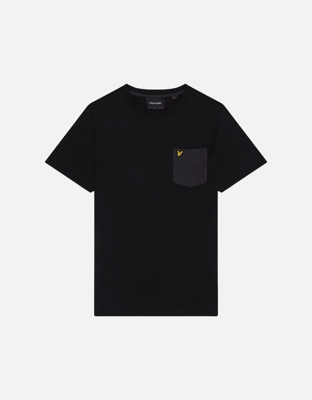 Lyle & Scott Tonal Pocket Bristol Black T-Shirt, 4 of 3