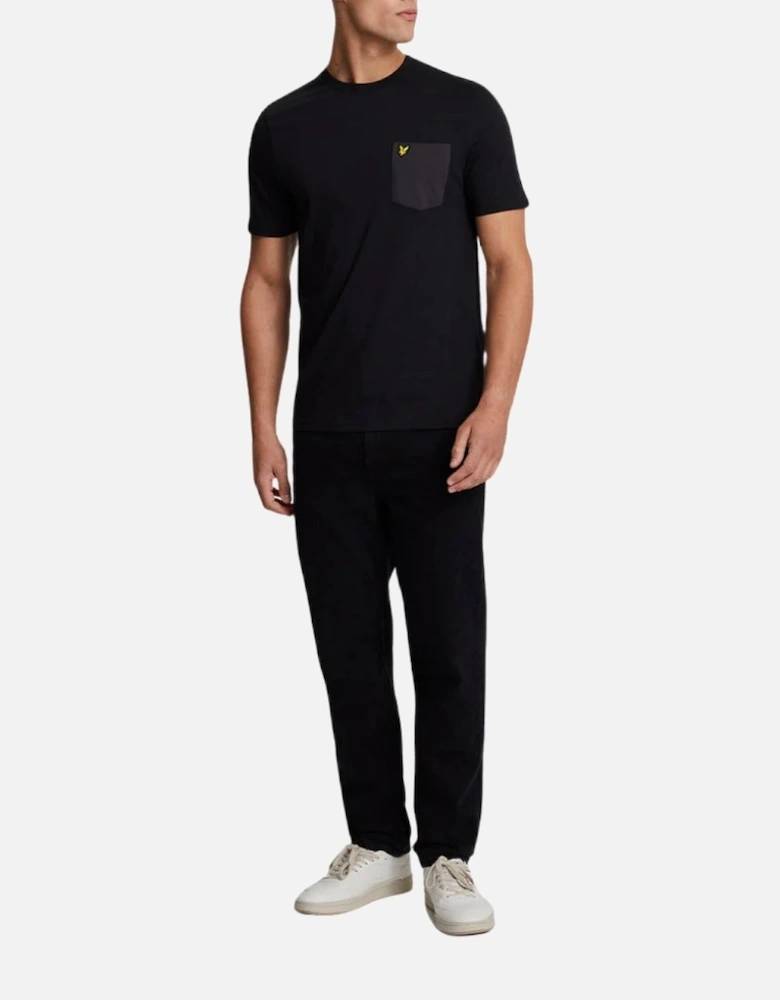 Lyle & Scott Tonal Pocket Bristol Black T-Shirt