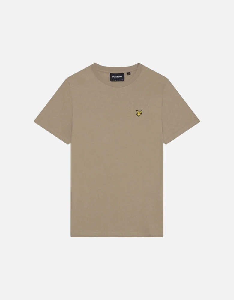 Lyle & Scott Branded Chest Logo Sage Uniform Green T-Shirt