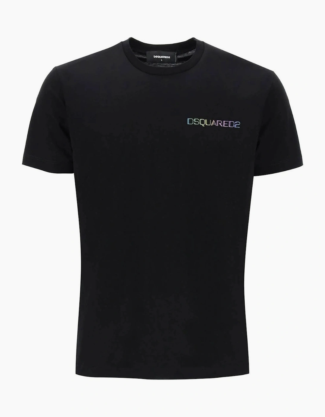 Dsquared2 Men's Black Cool Fit Palm Beach Logo T-Shirt - : Regular/36 S