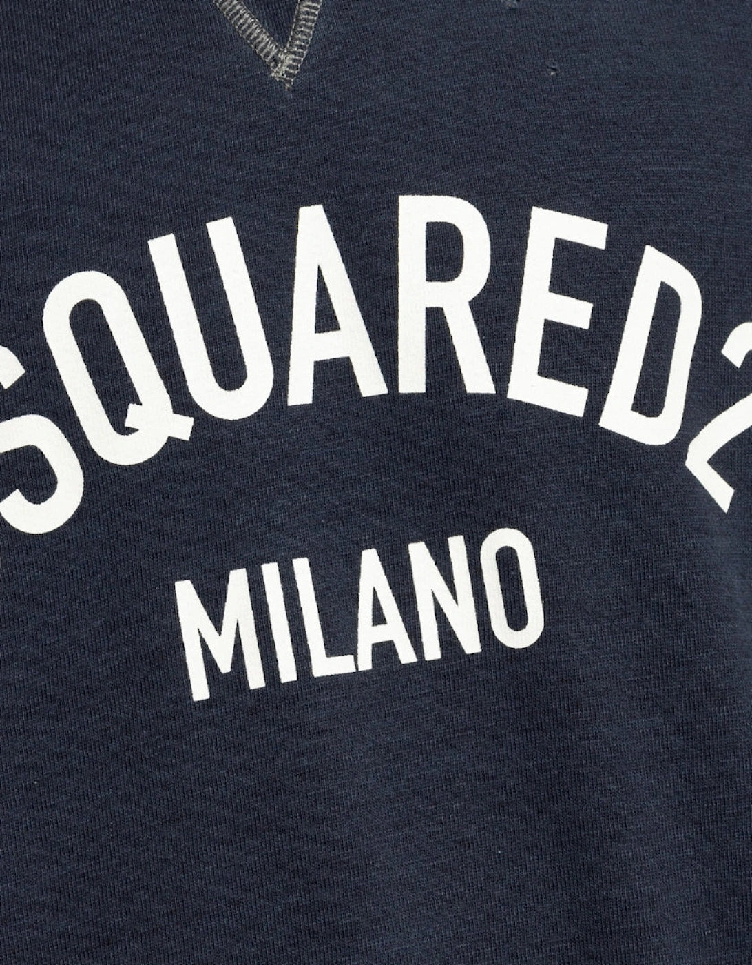 Milano Logo Cool Fit Navy Blue Sweatshirt