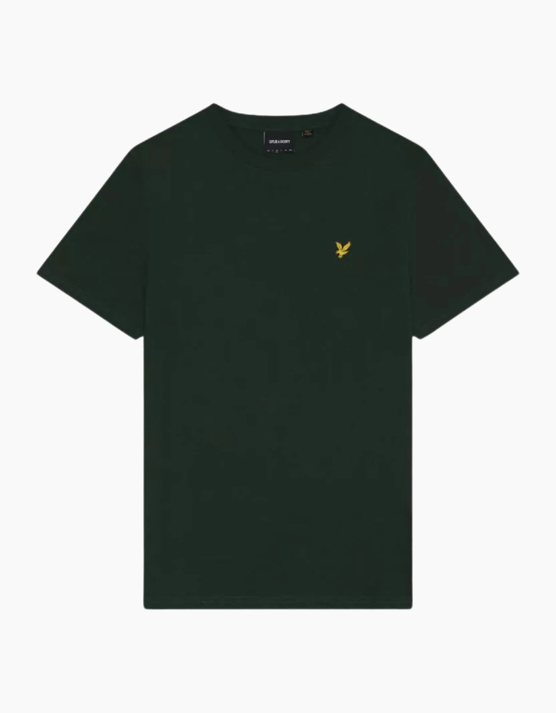 Lyle And Scott Men's Black Lyle & Scott Branded Chest Logo Teal Green T-Shirt  36 S