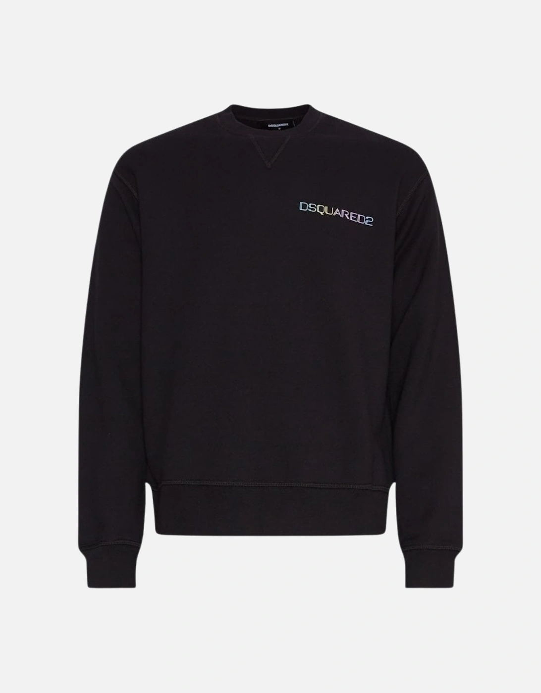Palm Beach Logo Cool Fit Black Sweatshirt, 3 of 2