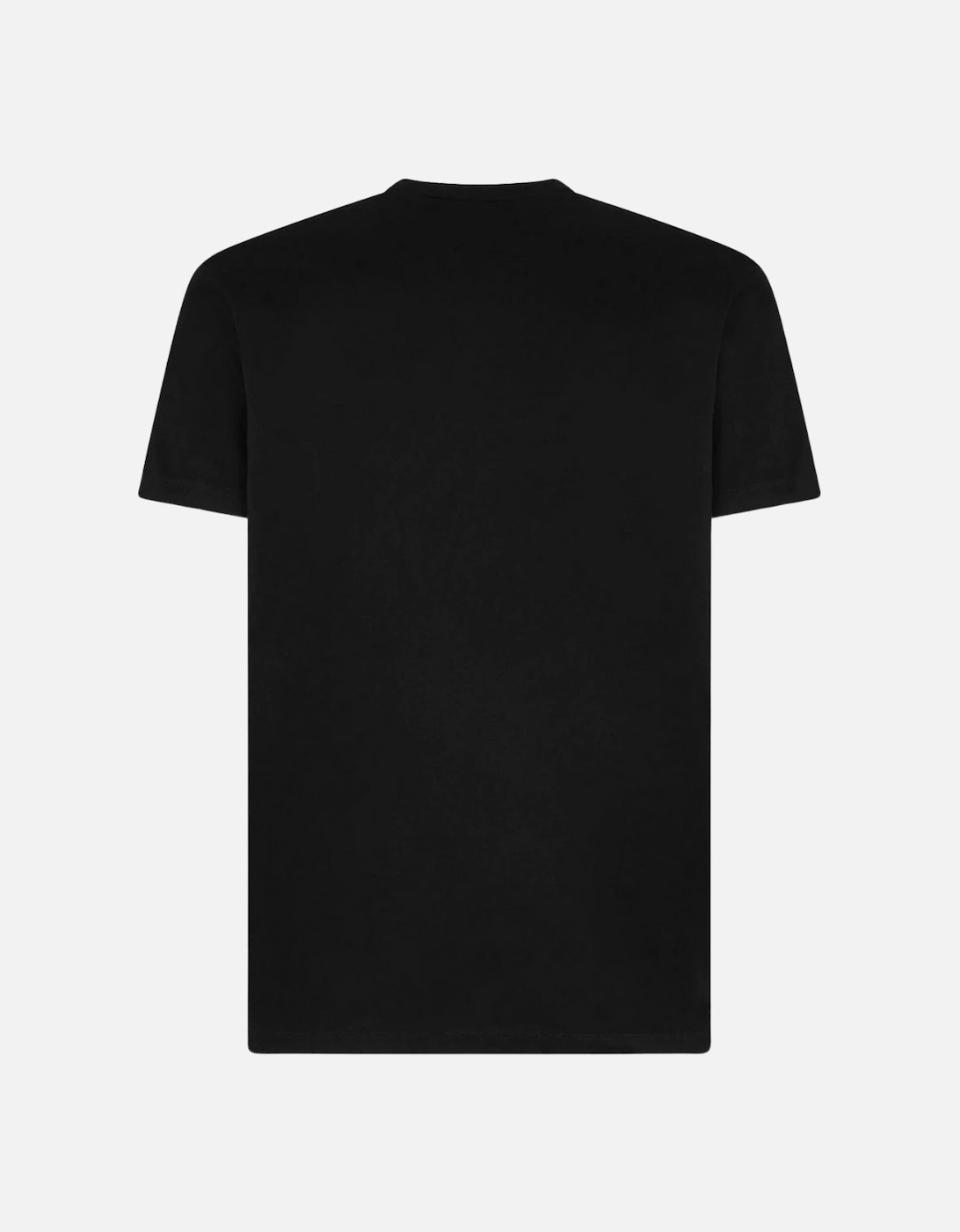 Cool Fit Icon Sribble Logo Black T-Shirt