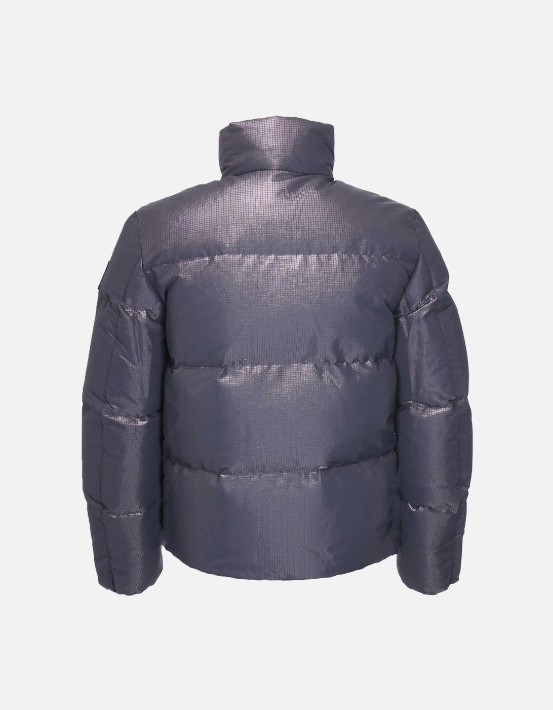 Grid Paxton Purple Down Jacket