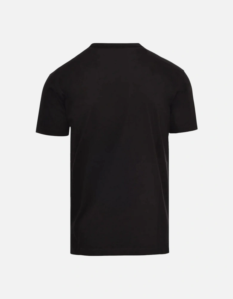 Cool Fit Scribble Spray Logo Black T-Shirt