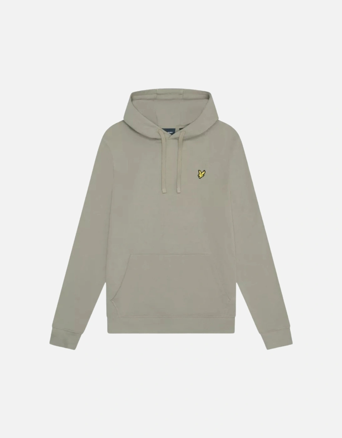 Lyle & Scott Branded Sage unidorm Green Pull-over Hoodie, 4 of 3