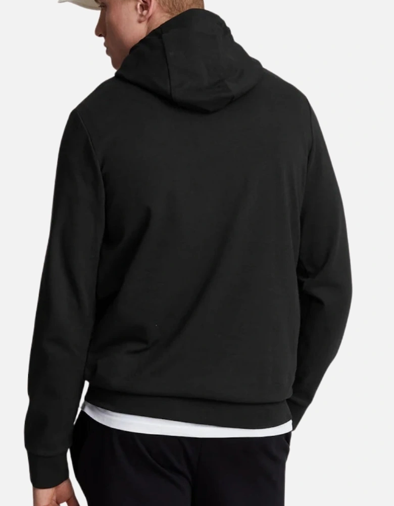 Lyle & Scott Interlock Jet Black Hoodie