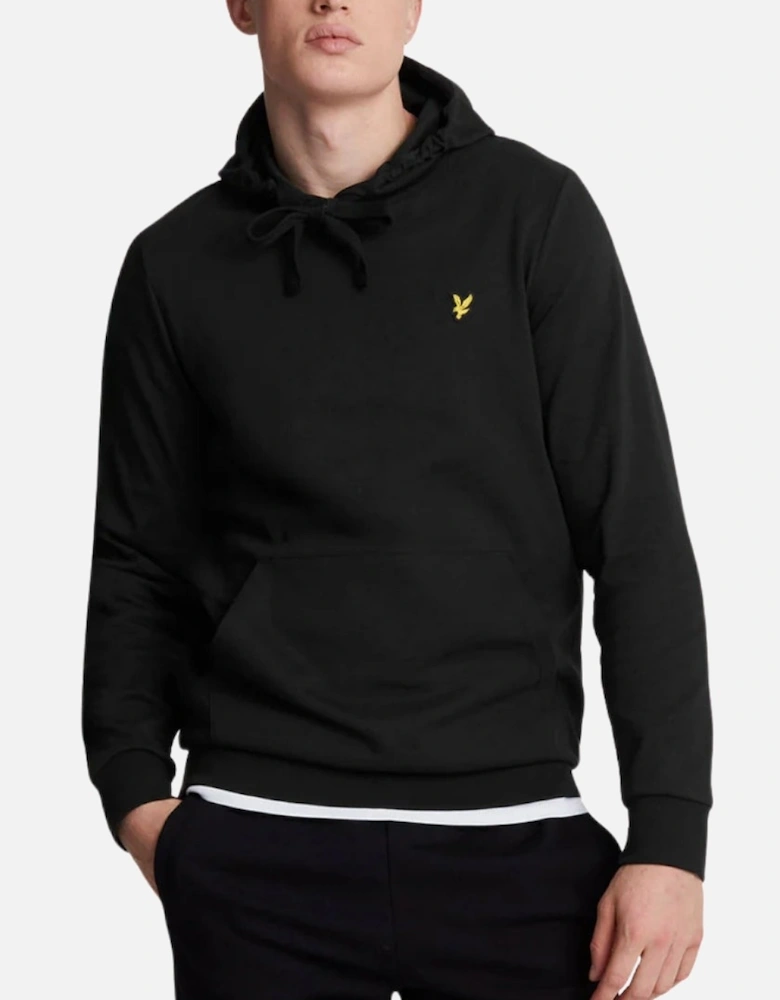 Lyle & Scott Interlock Jet Black Hoodie