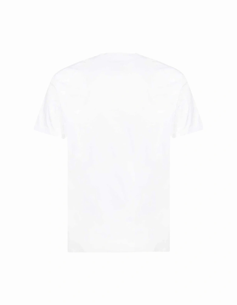 Cool Fit Scribble Spray Logo White T-Shirt