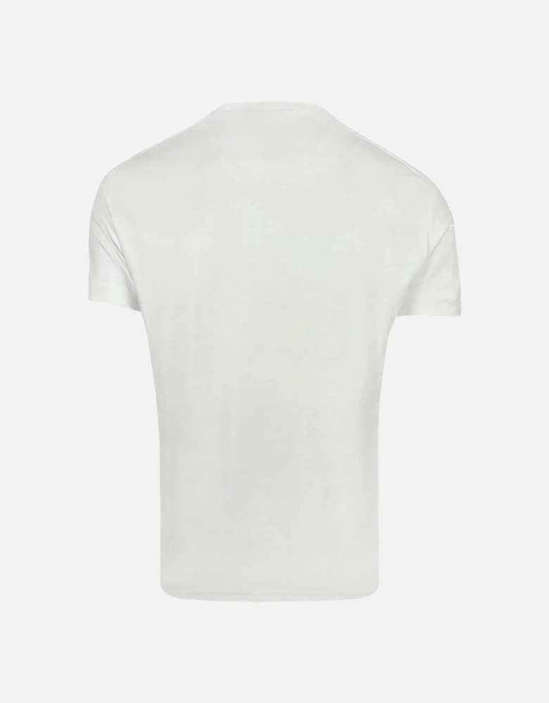 Cool Fit Large Block Logo White T-Shirt