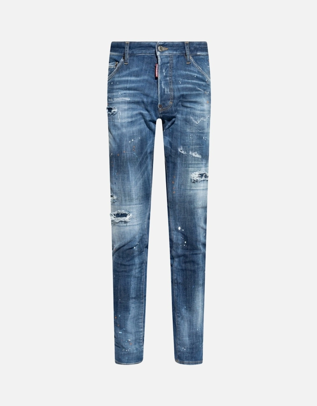 Cool Guy Jean Blue Reinforced Ripped Wash Jeans, 5 of 4