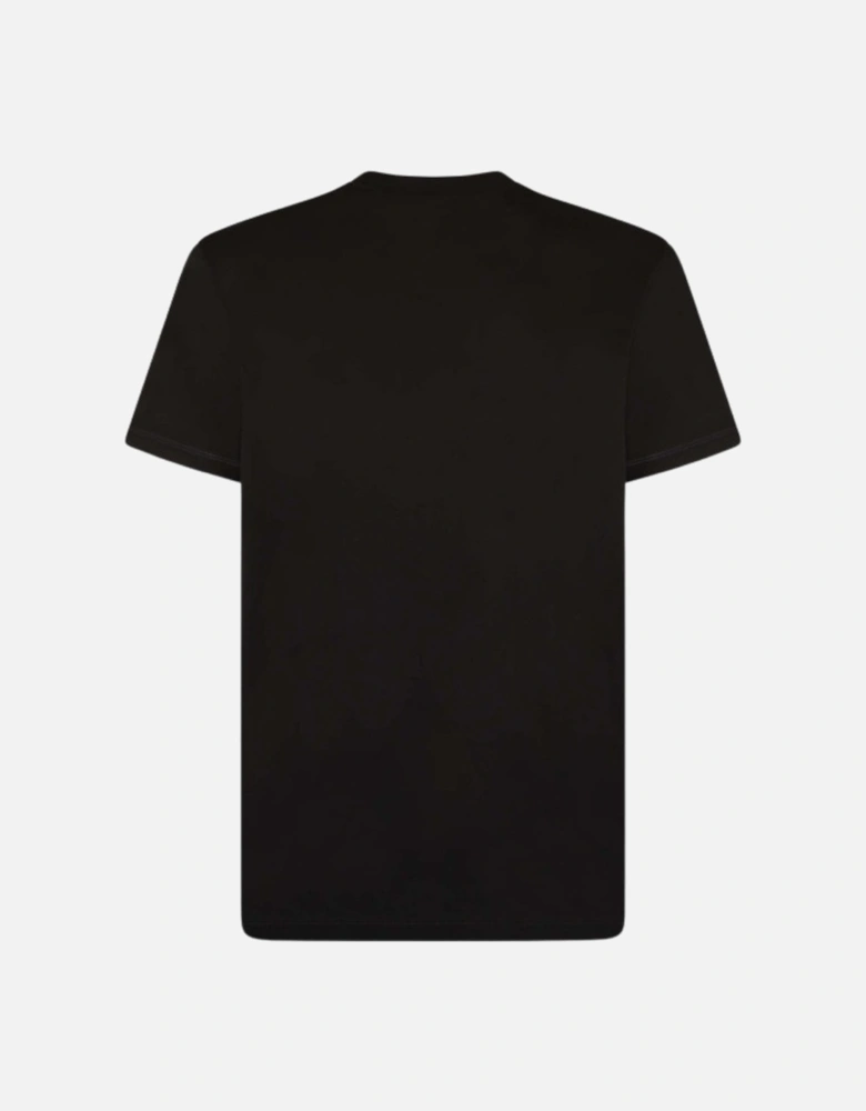 Cool Fit Large Ceresio 9 Print Logo Black T-Shirt