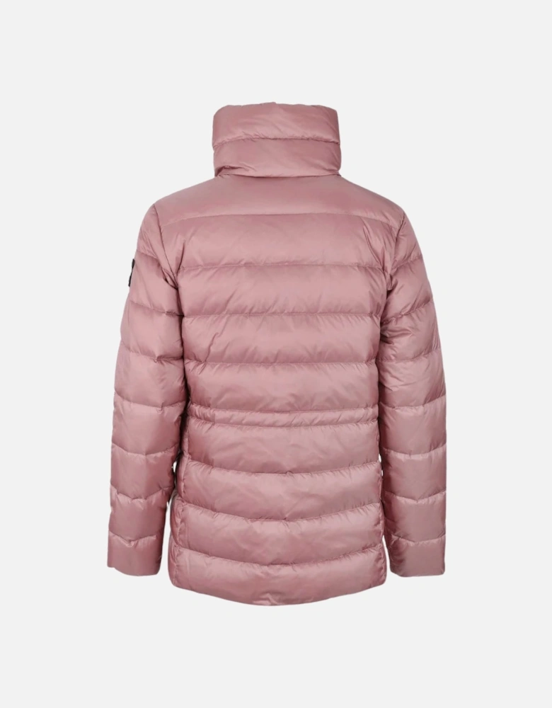 Sepal Rose Pink Down Jacket